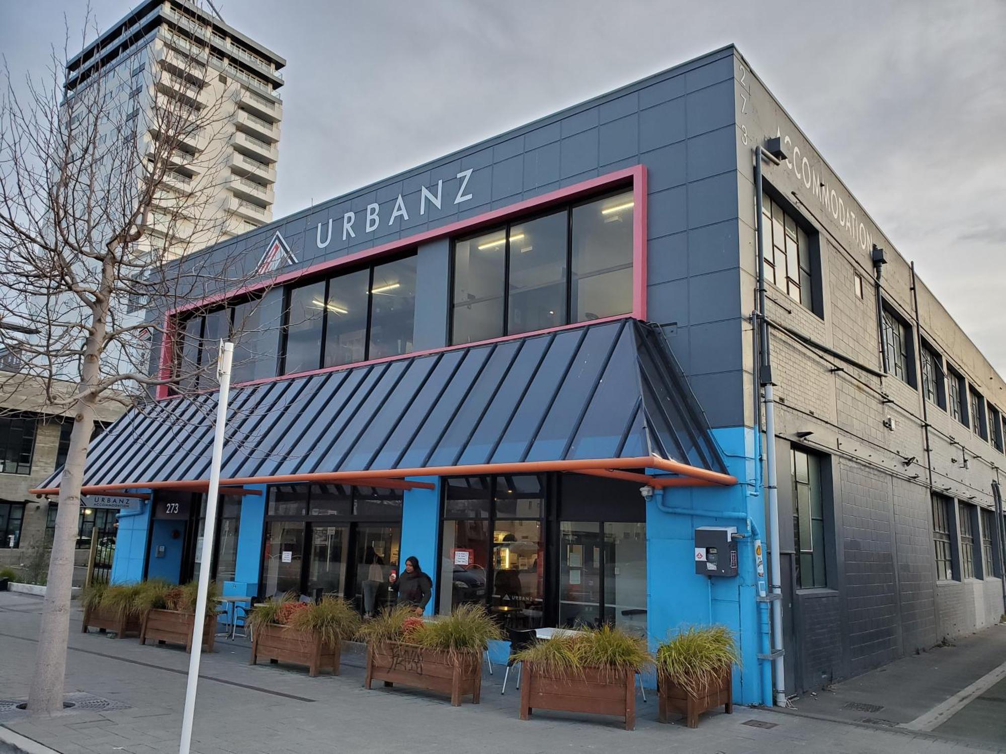 Urbanz Christchurch Exterior foto The Urbanz building in 2019