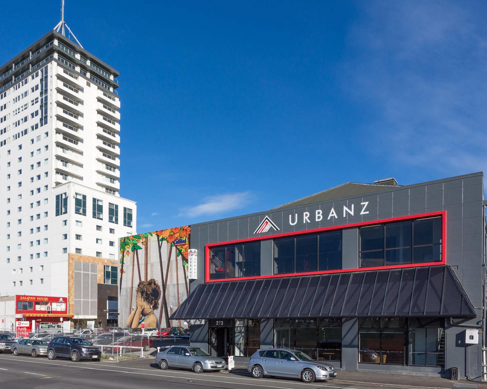 Urbanz Christchurch Exterior foto The Urbanz building in 2015